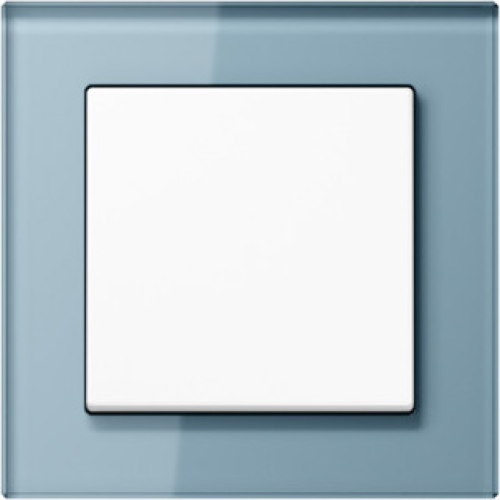 AC581GLBLGR Рамка A Creation Серо-голубой 1-постовая Jung