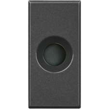 HS4953 Axolute Заглушка с выходным отверстием 9 мм Bticino HS4953 Axolute Заглушка с выходным отверстием 9 мм Bticino