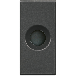 HS4953 Axolute Заглушка с выходным отверстием 9 мм Bticino