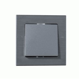 ATN312101 Рамка одинарная Schneider Electric Atlasdesign Nature, серебро металл