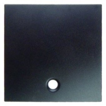 11461606 Центральная панель для выключателей/кнопок со шнурковым приводом цвет: антрацит, матовый B.1/B.3/B.7 Glas Berker