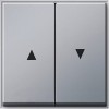 029465 Двойная клавиша для жалюзи со стрелками Алюминий Gira TX44