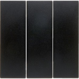 16651606 Клавиши для трехклавишного выключателя цвет: антрацит, матовый B.1/B.3/B.7 Glas Berker