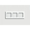 AC583WW Рамка A Creation Белый 3-постовая Jung