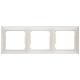 770473 Рамка Valena Жемчуг 3-постовая Legrand