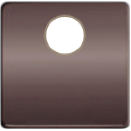 FD04315GR-A TV/SAT Монтажная плата для механизмов с одним коннектором бежевый, цвет Graphite FEDE