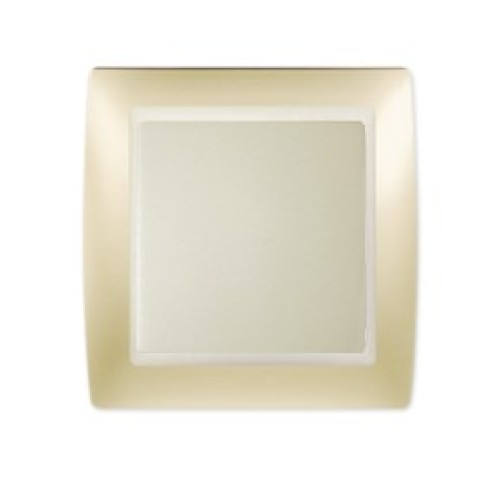 82714-34 Рамка декоративная, 1 пост, Simon 82, шампань-слоновая кость