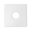 82057-30 Накладка на аудиорозетку для подключения одной аудиоколонки, S82, S82N, S82 Detail, белый Simon