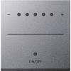 226026 Сенсорная накладка для светорегуляторов System 2000 Алюминий Gira