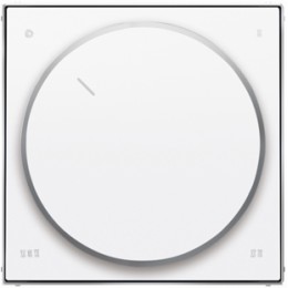 8554 BL Накладка с поворотной ручкой для переключателя белый , ABB