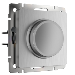 WL09-DM600 Диммер (cеребряный рифленый) Antik Werkel a035644