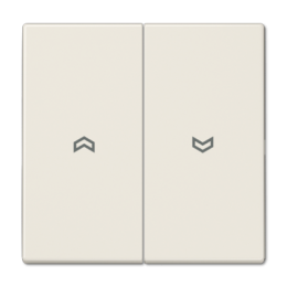 LS995P LS 990 Бежевый Клавиша 2-я жалюзийная Jung LS серия