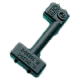 FD16039-1 Лампа подсветки для выкл. и кнопки, черная FEDE