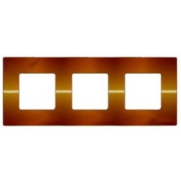 FD04403OB Декоративная вставка Belle Epoque Metal bright gold 3-постовая Fede