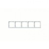 MTN481519 Рамка Artec Белый 5-постовая Merten