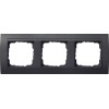 021308 Рамка Event Черный 3-постовая Gira
