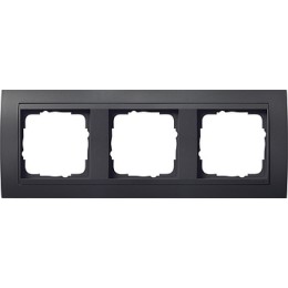 021308 Рамка Event Черный 3-постовая Gira