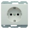 47350069 Штепсельная розетка SCHUKO цвет: полярная белизна, с блеском Arsys Berker