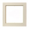 FD981W Рамка FD Design Бежевый 1-постовая Jung