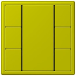 LC503TSA4320F Les Couleurs® Le Corbusier KNX кнопочный модуль F 50 с тремя парами кнопок vert olive vif Jung