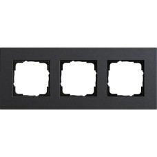 0213226 Рамка Esprit Linoleum-Multiplex Антрацит 3-постовая Gira 0213226 Рамка Esprit Linoleum-Multiplex Антрацит 3-постовая Gira