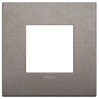 19642.04 Рамка Arke Classic Титан матовый 2 модуля Vimar