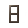 A582MO Рамка A 500 Мокко 2-постовая Jung