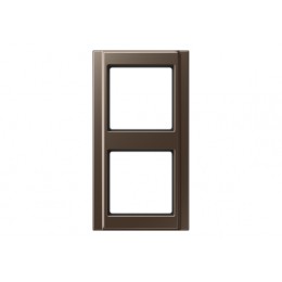 A582MO Рамка A 500 Мокко 2-постовая Jung