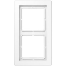 LSD982BFWW Рамка LS Design Белый 2-постовая Jung