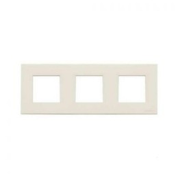 N2273 BL Рамка Zenit Альпийский белый 3-постовая ABB