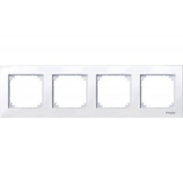 MTN515425 Рамка M-Plan Активный белый 4-постовая Merten