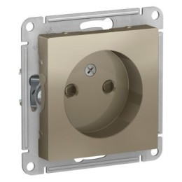 ATN000549 Atlasdesign Розетка без заземления со шторками, 16А, механизм, Шампань Schneider Electric