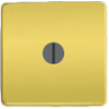 FD03110-OB Стандартный поворотный выключатель без лампы подсветки, цвет Bright Gold FEDE