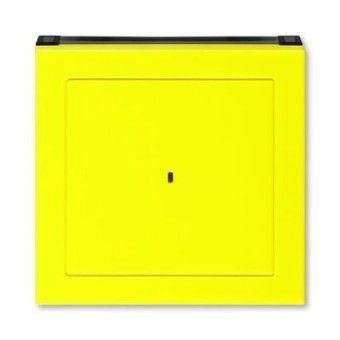 Накладка ABB Levit для выключателя карточного жёлтый / дымчатый чёрный 3559H-A00700 64 2CHH590700A4064