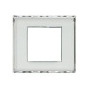 LND4802KR Рамка LivingLight Квадрат Прозрачный 2-модульная Bticino