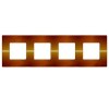FD04404OB Декоративная вставка Belle Epoque Metal bright gold 4-постовая Fede
