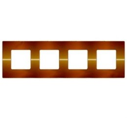 FD04404OB Декоративная вставка Belle Epoque Metal bright gold 4-постовая Fede