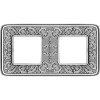 FD01372CB Рамка Emporio Bright chrome 2-постовая Fede