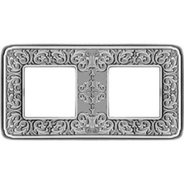 FD01372CB Рамка Emporio Bright chrome 2-постовая Fede
