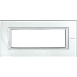 HA4806VSW Рамка Axolute Квадрат Whice 6 модулей Bticino