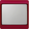 13130062 Рамка Arsys Красный с блеском 1-постовая Berker