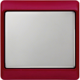 13130062 Рамка Arsys Красный с блеском 1-постовая Berker