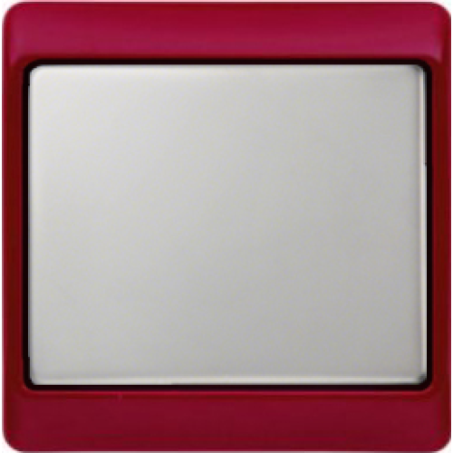 13130062 Рамка Arsys Красный с блеском 1-постовая Berker