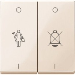 MTN432644 Клавиша x2 с надписями для горничной Merten