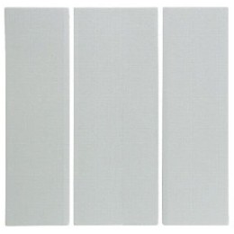 16658989 Клавиши для трехклавишного выключателя цвет: полярная белизна, с блеском S.1/B.3/B.7 Glas Berker