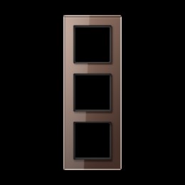 AC583GLMO Рамка A Creation Мокко 3-постовая Jung