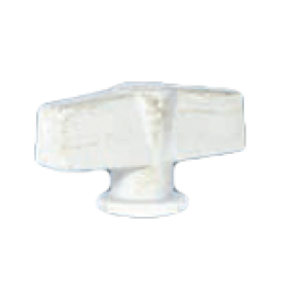 FD02312BD Поворотный выключатель модерн, цвет White Decape FEDE