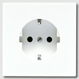 LS1520WW Розетка с заземлением Jung 16А/250В