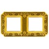 FD01352OB Рамка Siena Bright Gold 2-постовая Fede