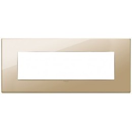 22657.82 Рамка Eikon EXE Золото 7-модульная Vimar